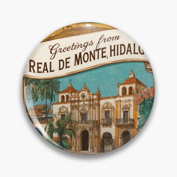 Item preview, Real de Monte Hidalgo Mexico Magic Town Postcard Vintage Travel designed and sold by TravelPostcardGems.