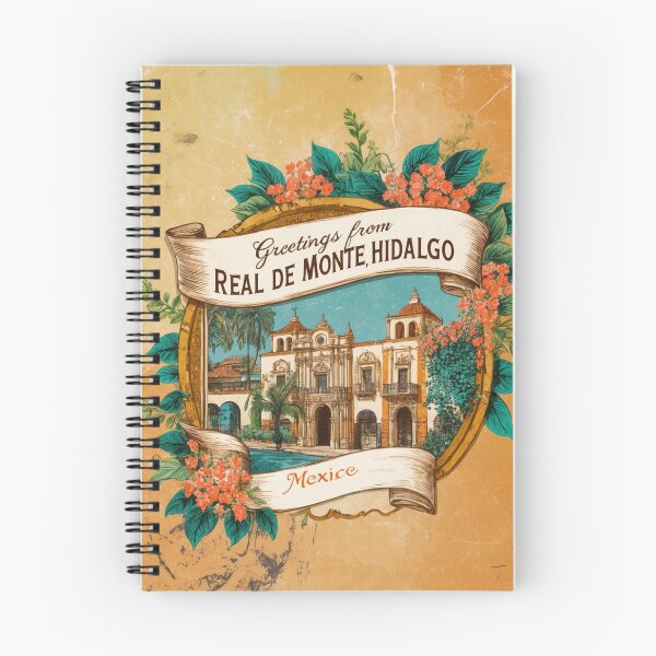 Item preview, Real de Monte Hidalgo Mexico Magic Town Postcard Vintage Travel designed and sold by TravelPostcardGems.