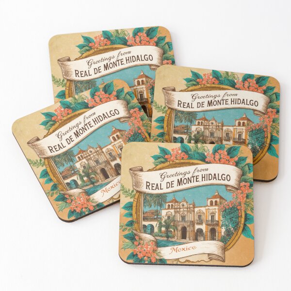 Item preview, Real de Monte Hidalgo Mexico Magic Town Postcard Vintage Travel designed and sold by TravelPostcardGems.