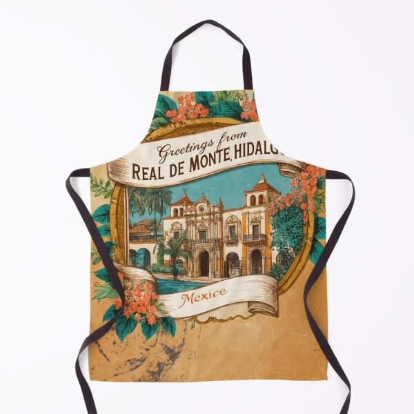 Item preview, Real de Monte Hidalgo Mexico Magic Town Postcard Vintage Travel designed and sold by TravelPostcardGems.
