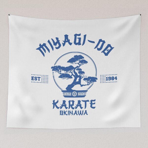 Item preview, Karate Miyagi-do Bonsai Blue Logo designed and sold by LuizSilva1983.