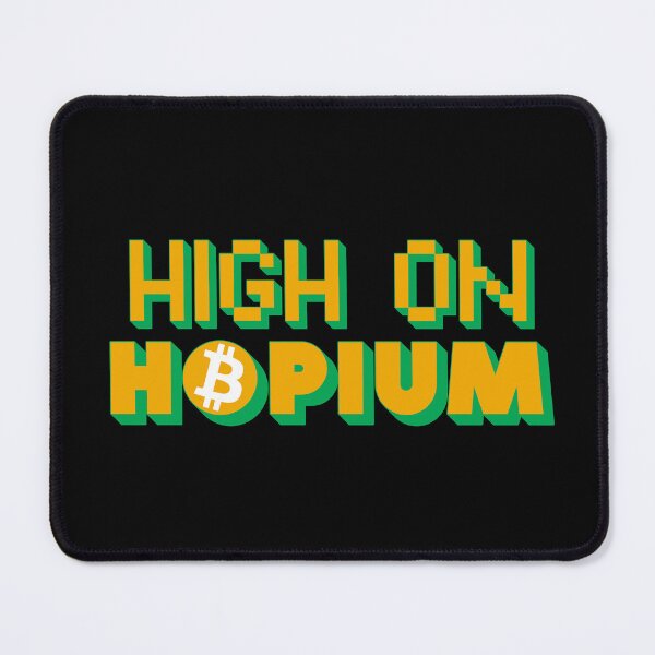 Item preview, High on Hopium, gift for crypto investor designed and sold by TaraGbear.