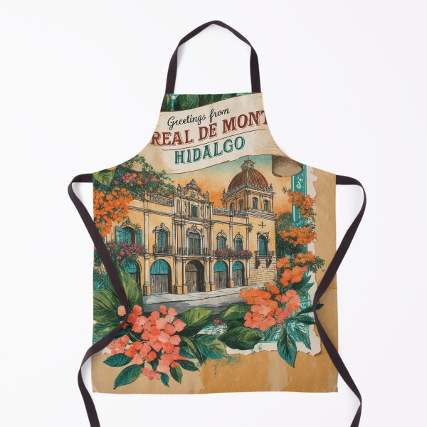 Item preview, Real de Monte Hidalgo Mexico Magic Town Postcard Vintage Travel designed and sold by TravelPostcardGems.