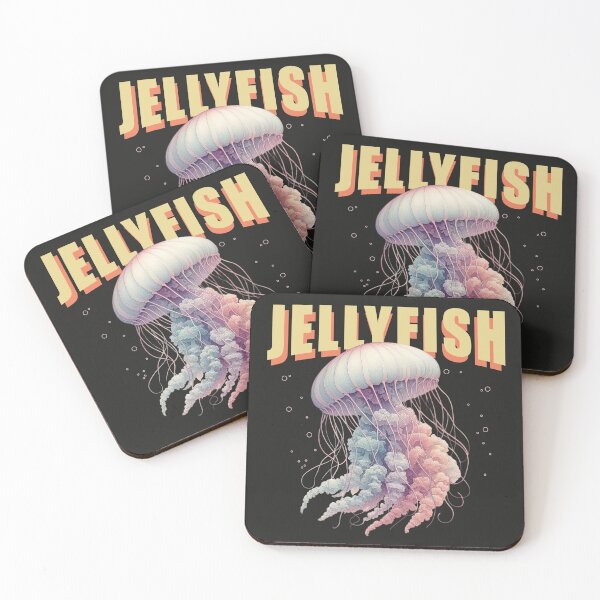Item preview, Jellyfish (Retro) V.1 designed and sold by Bubble-Boris.