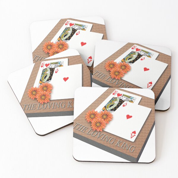 Item preview, "The Loving King: A Heartfelt Reign" designed and sold by RhonDesign.