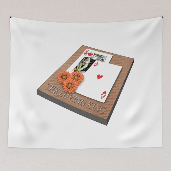 Item preview, "The Loving King: A Heartfelt Reign" designed and sold by RhonDesign.