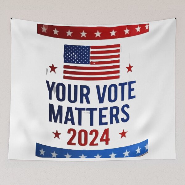 Item preview, Your Vote Matters 2024 Patriotic Mug designed and sold by merve02shop.