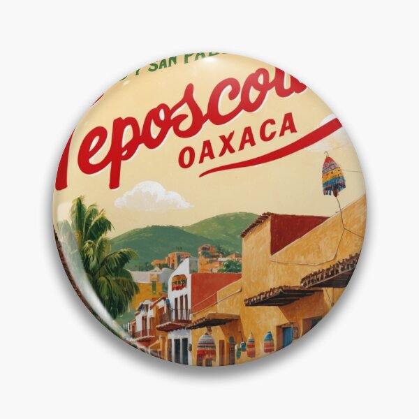 Item preview, San Pedro y San Pablo Teposcolula Oaxaca Mexico Magic Town Postcard Vintage Travel designed and sold by TravelPostcardGems.