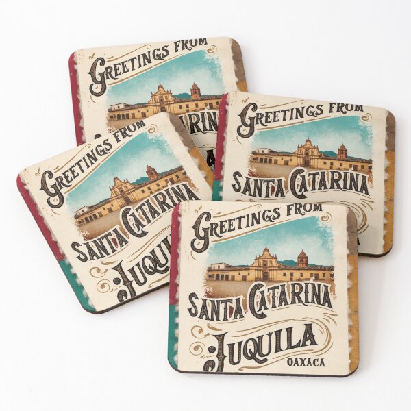 Item preview, Santa Catarina Juquila Oaxaca Mexico Magic Town Postcard Vintage Travel designed and sold by TravelPostcardGems.