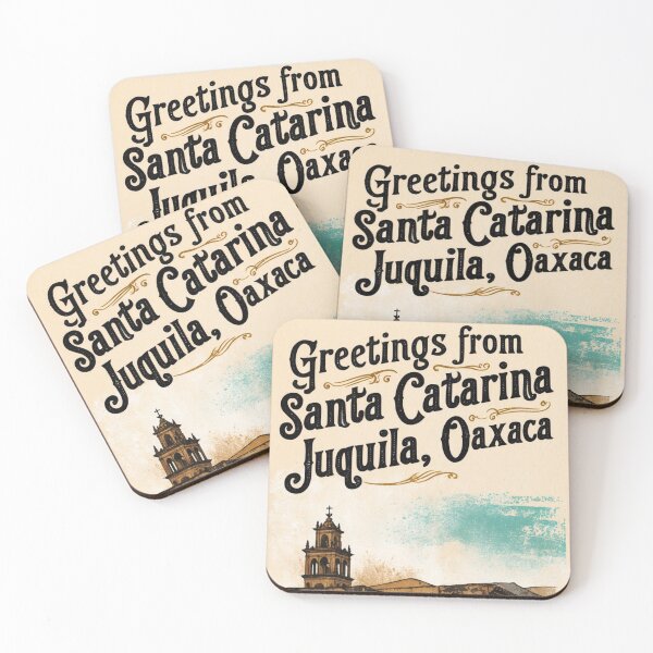 Item preview, Santa Catarina Juquila Oaxaca Mexico Magic Town Postcard Vintage Travel designed and sold by TravelPostcardGems.