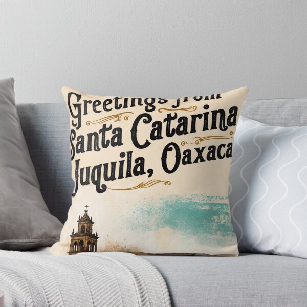 Item preview, Santa Catarina Juquila Oaxaca Mexico Magic Town Postcard Vintage Travel designed and sold by TravelPostcardGems.