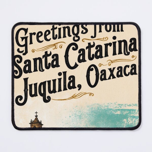 Item preview, Santa Catarina Juquila Oaxaca Mexico Magic Town Postcard Vintage Travel designed and sold by TravelPostcardGems.