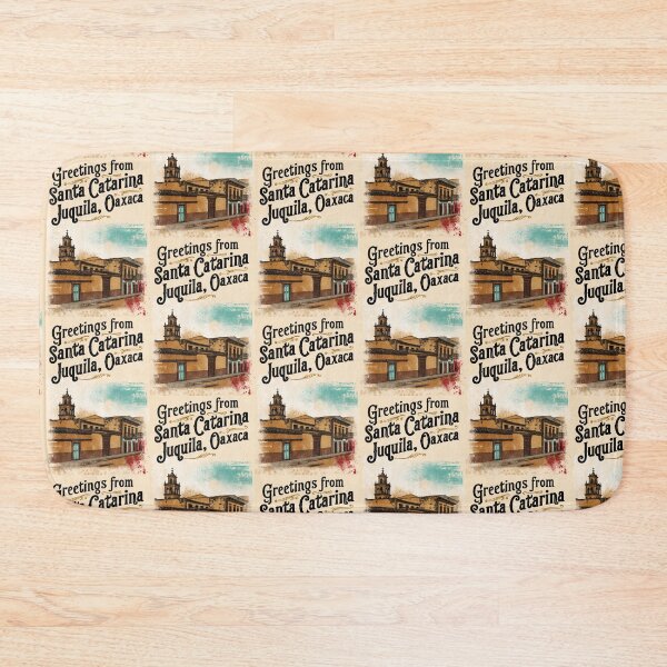 Item preview, Santa Catarina Juquila Oaxaca Mexico Magic Town Postcard Vintage Travel designed and sold by TravelPostcardGems.