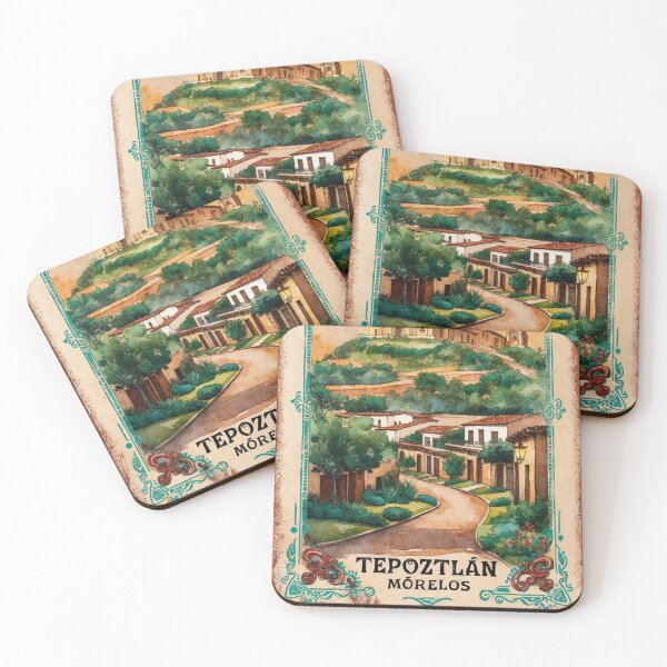 Item preview, Tepoztlan Morelos Magic Town Postcard Vintage Travel designed and sold by TravelPostcardGems.