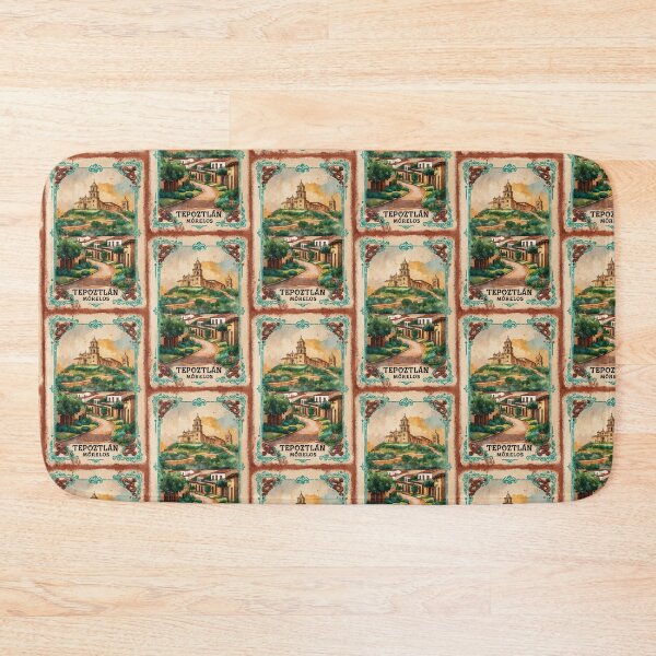 Item preview, Tepoztlan Morelos Magic Town Postcard Vintage Travel designed and sold by TravelPostcardGems.