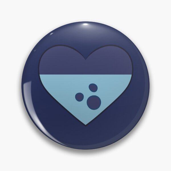 Aperçu de l'œuvre Coeur d'amour de chien à talon bleu simple créée et vendue par HippieShackAL.