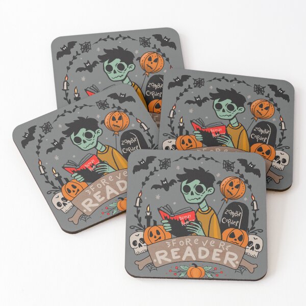 Item preview, Zombie reader bookish halloween  designed and sold by BosskaDesign.