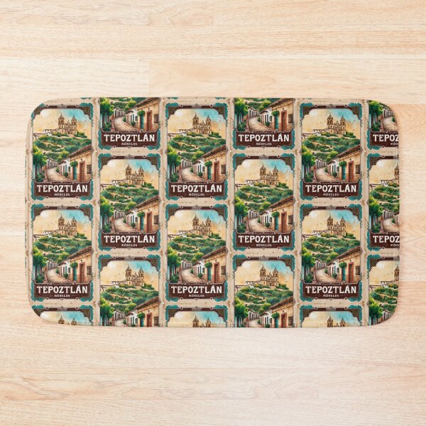 Item preview, Tepoztlan Morelos Magic Town Postcard Vintage Travel designed and sold by TravelPostcardGems.