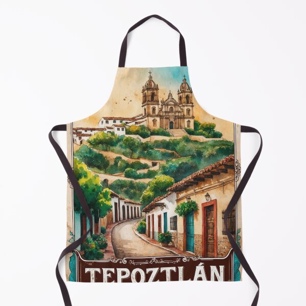 Item preview, Tepoztlan Morelos Magic Town Postcard Vintage Travel designed and sold by TravelPostcardGems.
