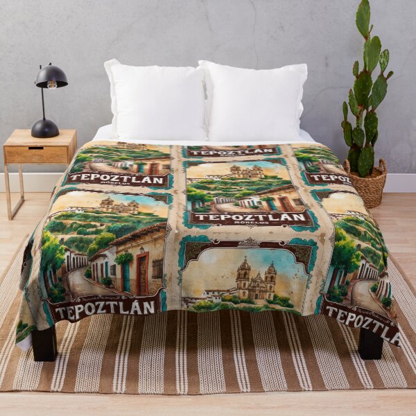Item preview, Tepoztlan Morelos Magic Town Postcard Vintage Travel designed and sold by TravelPostcardGems.