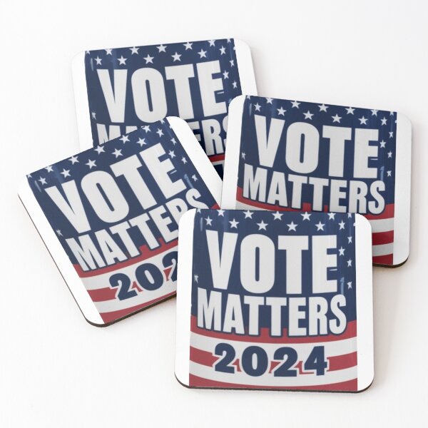 Item preview, Your Vote Matters 2024 Inspirational Poster designed and sold by merve02shop.