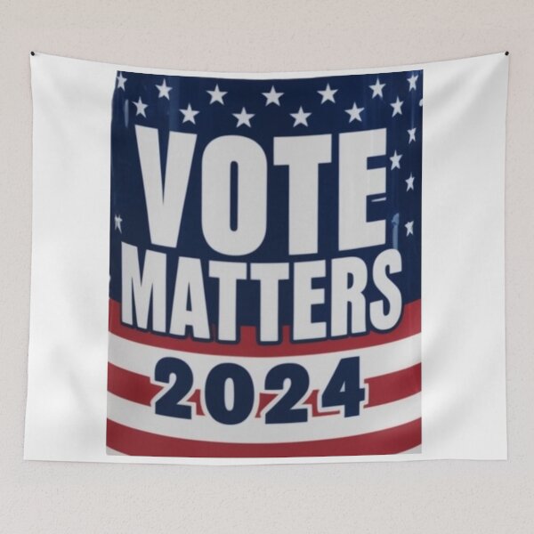 Item preview, Your Vote Matters 2024 Inspirational Poster designed and sold by merve02shop.