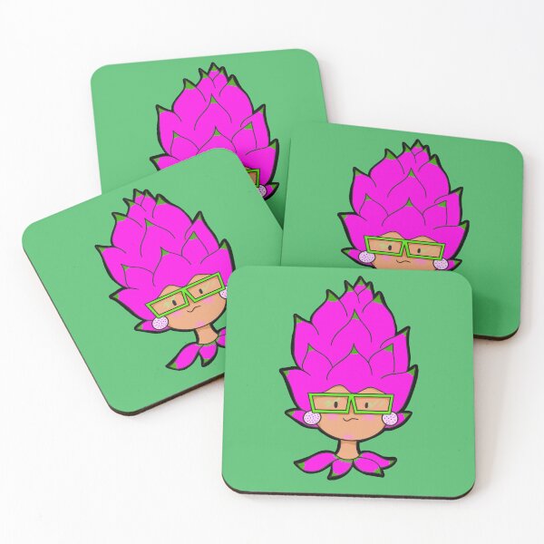 Item preview, Dragon Fruit Lady Kawaii Exotic Fruit Girl designed and sold by chocolatefund.