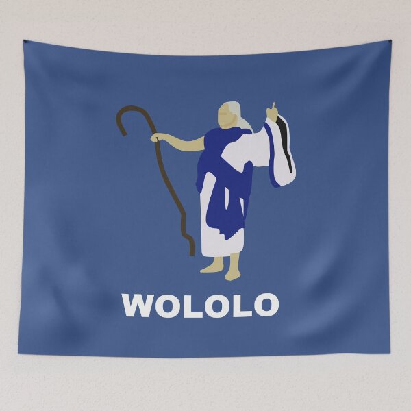 Item preview, Wololo (Blue) designed and sold by Seneca1997.