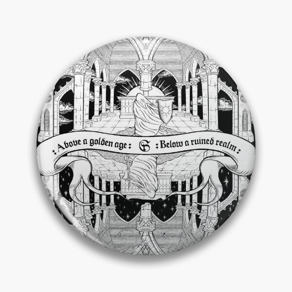 Item preview, Above a Golden Age; Below a Ruined Realm designed and sold by sylfvr.