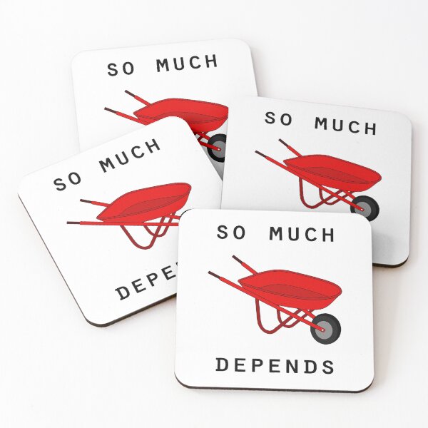 Item preview, So much depends upon a red wheelbarrow designed and sold by kundegaston.