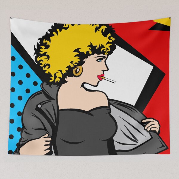 Item preview, Olivia Cartoon PopArt Drawing designed and sold by Henrylizarraga.