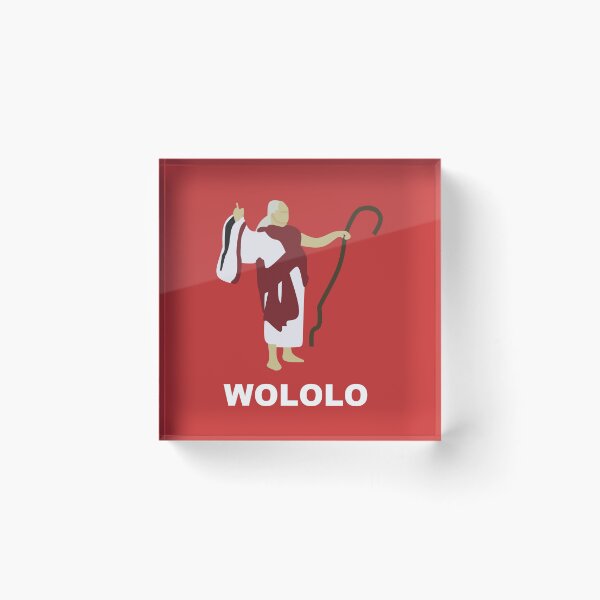 Item preview, Wololo (Red) designed and sold by Seneca1997.