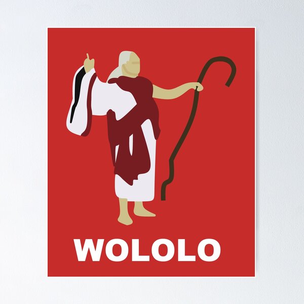 Item preview, Wololo (Red) designed and sold by Seneca1997.
