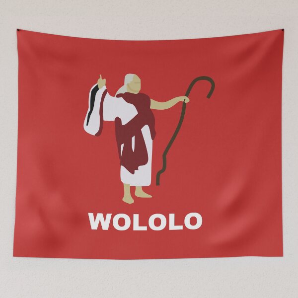 Item preview, Wololo (Red) designed and sold by Seneca1997.