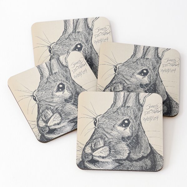 Item preview, Rabbit illustration  designed and sold by Jared Dibbert.