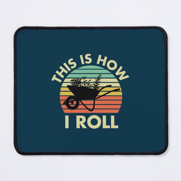 Item preview, Vintage Gardening Design - This is How I Roll - a Wheelbarrow! Active  designed and sold by kundegaston.