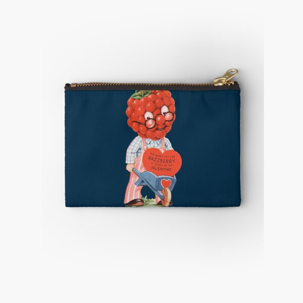 Item preview, Vintage Valentine Anthropomorphic Raspberry Grandpa Wheelbarrow Active designed and sold by kundegaston.