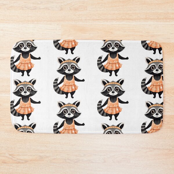 Item preview, Watercolor Raccoon in Fancy Dress designed and sold by Victoria Riabov.