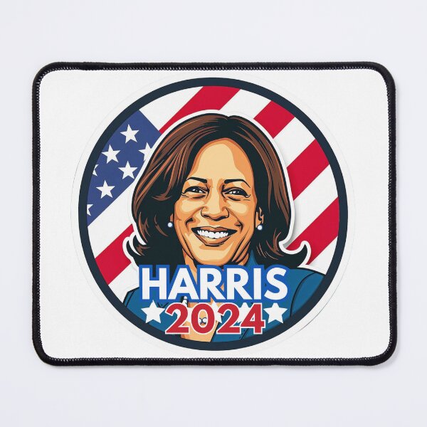 Item preview, Kamala Harris For President 2024: Patriotic Political Statement designed and sold by Fantasy Masterpiece.