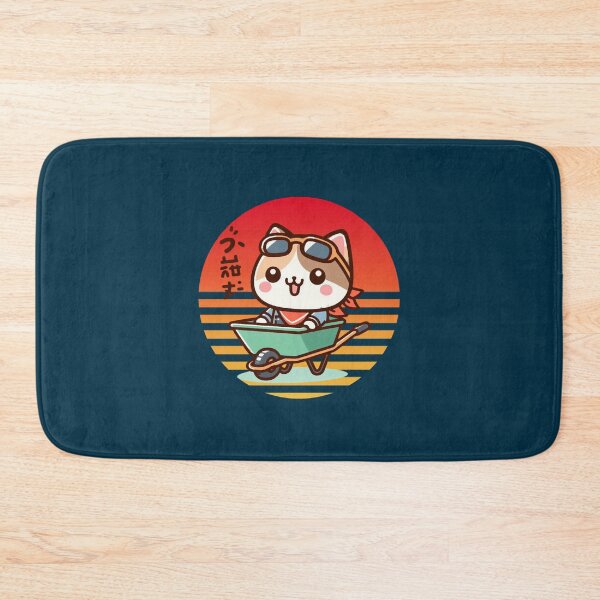 Item preview, Wheelbarrow with a cute cat funny kawaii Active  designed and sold by kundegaston.