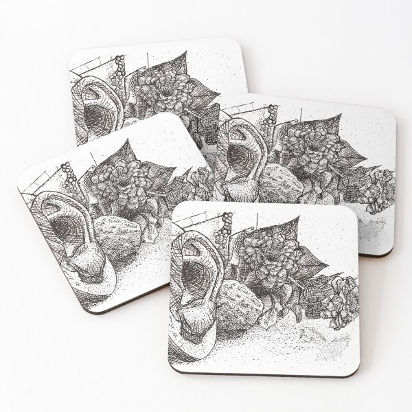 Item preview, Still life with Stippling & Crosshatching designed and sold by Tea-and-Books.