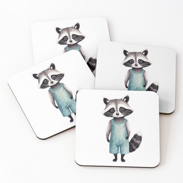 Item preview, Sweet Watercolor Raccoon  designed and sold by Victoria Riabov.