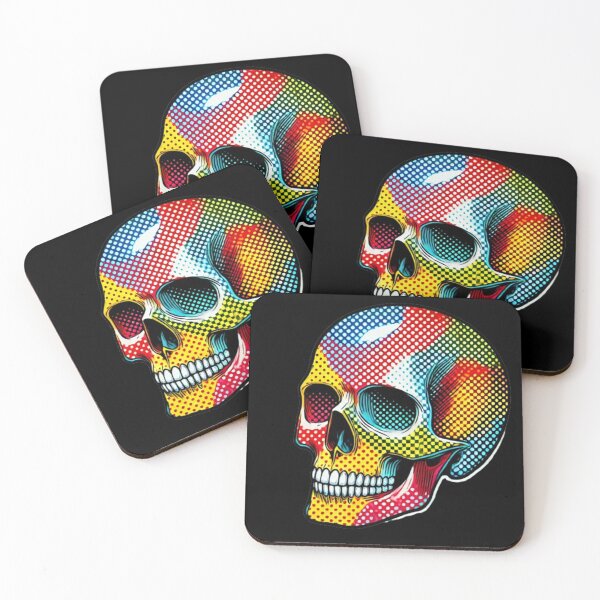 Item preview, Pop Art Skull 2 designed and sold by LaNadaYFundante.