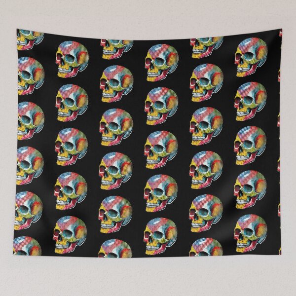 Item preview, Pop Art Skull 2 designed and sold by LaNadaYFundante.