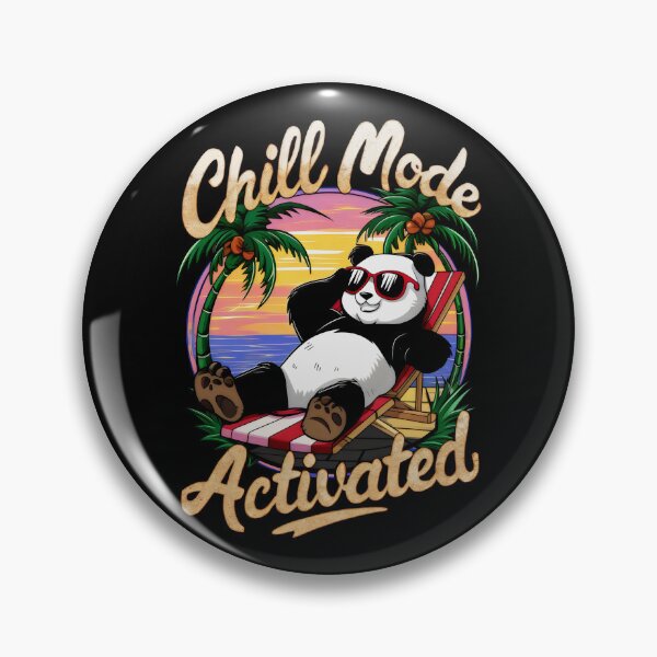 Item preview, Chilled out panda. designed and sold by MyHappyArtShop.
