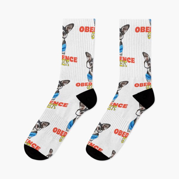 Item preview, Obedience Geek - Dog with Glasses and Bow Tie in Funny Style designed and sold by tuschollos.