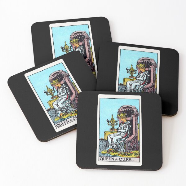 Item preview, Card #48 - Queen Of Cups - Rider Waite Smith Tarot designed and sold by ABSTRACT-IVISM.