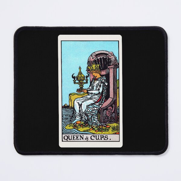 Item preview, Card #48 - Queen Of Cups - Rider Waite Smith Tarot designed and sold by ABSTRACT-IVISM.