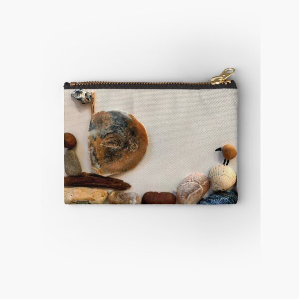 Item preview, Pebble boat beach scene  designed and sold by DoolanDesigns.