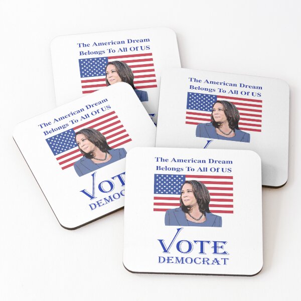 Item preview, Vote Democrat - The American Dream Belongs to All of US - Kamala Harris designed and sold by Robirk.